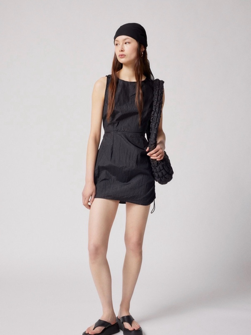 Motel Rocks Black Sleeveless Mini Dress